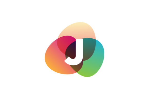 Designing a Timeless Brand: The Letter J Retro Color Logo Template Vector