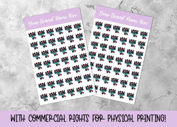 Designing with the Bouquet Color Planner Sticker Sheet