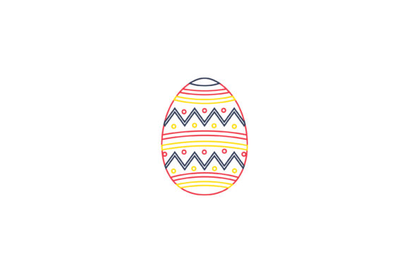 Easter Egg Yellow Line Color Line: A Vibrant Asset for Modern Design